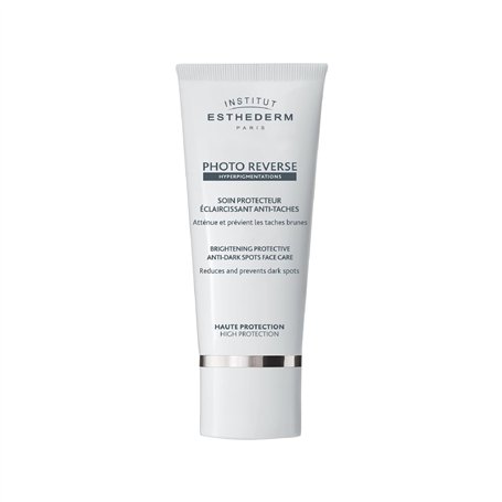 Institut Esthederm - Soin Photo Reverse Très Haute Protection - Crème Éclaircissante - Anti-Taches - Atténue et Prévient les Tac