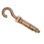 Bulk Hardware BH03969 Boulon à crochet avec pièce d'ancrage de protection