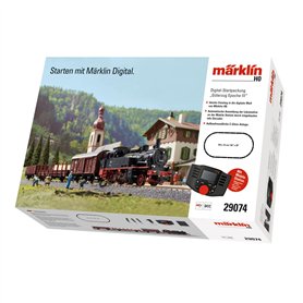 Märklin- Digital Startpackung mit BR 74 Kit de démarrage numérique Train de Marchandises, 29074, Multicolore Märklin- Digital Startpackung mit BR 74 Kit de démarrage numérique Train de Marchandises