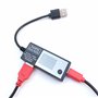 PortaPow Multimètre USB Chargeur Testeur/Voltmètre/Ampèremètre - Moniteur de Courant