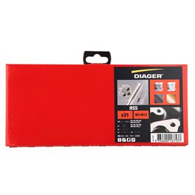 Diager, Mallette Tarauds & Filières 31Pcs Diager