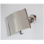 Kapitan Porte-Rouleau pour Papier WC avec Couvercle Mural Auto-adhésif Salle de Bain Acier Inoxydable Fini Poli, fabriqué dans l