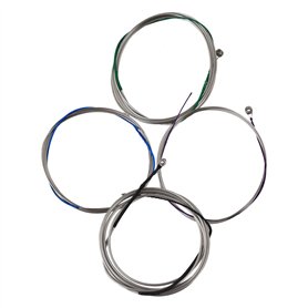 yibuy Argent¨¦ en acier 4/4?JEU DE CORDES pour violoncelle A D G C complet Nickel plaqu¨¦ ball-end yibuy Argent¨¦ en acier 4/4?JEU DE CORDES pour violoncelle A D G C complet Nickel plaqu¨¦ ball-end
