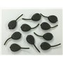 TMC Lot de 10 plombs de pêche plats en forme de poire 85 g