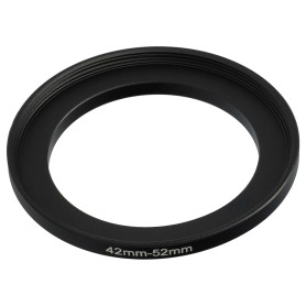 vhbw Bague d'adaptation de Filtre Step-Up de 42 mm vers 52 mm pour Objectif d'appareil Photo - Adaptateur, métal, Noir vhbw Bague d'adaptation de Filtre Step-Up de 42 mm vers 52 mm pour Objectif d'appareil Photo - Adaptateur