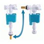 Robinet flotteur compact double Prise