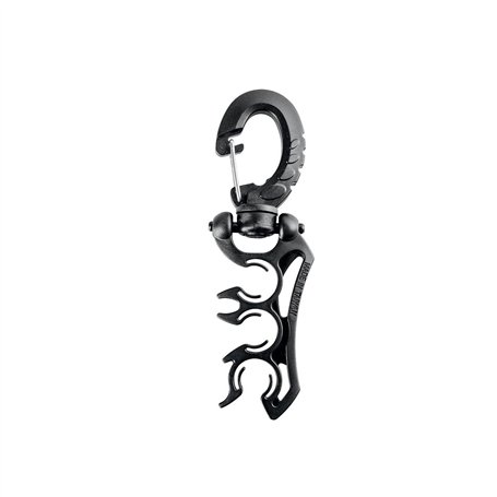 Scubapro GANCHO Negro-3 SOPORTES LAT. Water Resistant Unisex-Adult