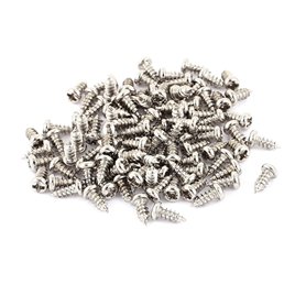 sourcing map 100pcs vis M2,5 x 6 mm en acier inoxydable à tête croisée Vis Vis auto-taraudeuses sourcing map 100pcs vis M2