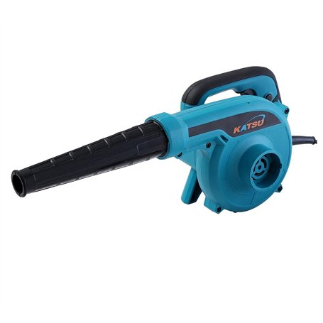 KATSU Souffleur électrique de Feuilles 800W Souffleur de Poussière avec Ventilateur Turbo Grand Volume et Vitesse Variable pour