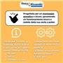 Easyricambi Bougies d'allumage pour poêle à pellets 280 W 155 mm ; diamètre 10 mm ; pour la Nordica Extraflame