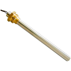 Easyricambi - Bougie / résistance d'allumage pour poêle à pellets 300 W, 148 mm, 138 mm ; diamètre 9,9 mm ; filetage 3/8’’ Pour  Easyricambi - Bougie / résistance d'allumage pour poêle à pellets 300 W