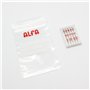 Alfa Aiguilles variées pour Machine à Coudre nº70 Nº80 Nº90 Nº100 Acier inoxetdable