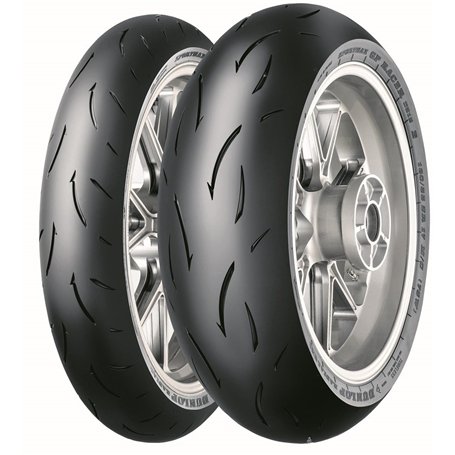 DUNLOP 200/55 ZR17 78W GP RACER D212 E TL -55/55/R17 78W - A/A/70dB - Moto Pneu