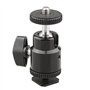 CAMVATE 1/4 Mini tête à rotule Flash Hot Shoe Support à vis for Trépied pour Appareil Photo