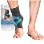 bonmedico Chevillère Ekto - Protège Cheville Compressif Homme/Femme - Chevillère De Maintien Sport
