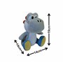 Nintendo - Merc Yoshi plüsch 17 cm Blanc Super Mario Brothers Peluches, Multicolore (415844)