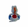 Nintendo - Merc Yoshi plüsch 17 cm Blanc Super Mario Brothers Peluches, Multicolore (415844)