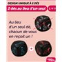 Dés Kama-Sutra Illustrés – Jeu Érotique pour Couples | Accessoire Sexy et Coquin pour Faire l'Amour | Jouet Sexuel Adulte França