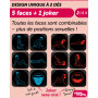 Dés Kama-Sutra Illustrés – Jeu Érotique pour Couples | Accessoire Sexy et Coquin pour Faire l'Amour | Jouet Sexuel Adulte França