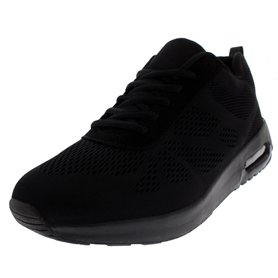 Get Fit Amorti Marche Sports Gym Léger Athlétique Baskets Homme - Noir/Noir - EU 44 Get Fit Amorti Marche Sports Gym Léger Athlétique Baskets Homme - Noir/Noir - EU 44