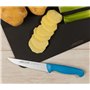 Arcos Couteau de Cuisine Professionnel - Lame Acier Inoxydable Nitrum 15 cm - Durabilité et Précision - Manche Ergonomique Bleu