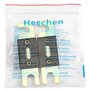 Heschen ANL Fuse ANL-120 Lot de 2 fusibles 120 A pour système audio de voiture Doré et noir