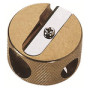 M+R 706021000 Taille-crayon rond double en laiton