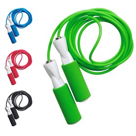 Corde à sauter fitness Jump Rope - Roulement à billes - Avec pochette - Longueur réglable - Pour adultes et enfants, vert Corde à sauter fitness Jump Rope - Roulement à billes - Avec pochette - Longueur réglable - Pour adultes et enfants