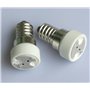 ShuoHui Lot de 2 adaptateurs E14 vers G4 MR16 GU5.3 pour lampe LED ou halogène 230 V