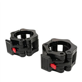 SUNNY HEALTH & FITNESS Lot de 2 Colliers de Serrage en Forme de Requin pour haltères Verrouillage Olympiques Mixte, Noir, Taille SUNNY HEALTH & FITNESS Lot de 2 Colliers de Serrage en Forme de Requin pour haltères Verrouillage Olympiques Mixte