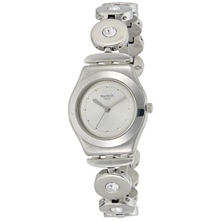 Swatch Femme Analogique Quartz Montre avec Bracelet en Acier Inoxydable YSS317G