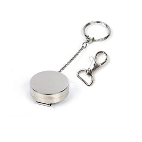 Porte-badge à câble enrouleur métallique Waizmann.IDeaS® - avec mousqueton, anneau de 40 mm de diamètre, cordon rétractable très Porte-badge à câble enrouleur métallique Waizmann.IDeaS® - avec mousqueton