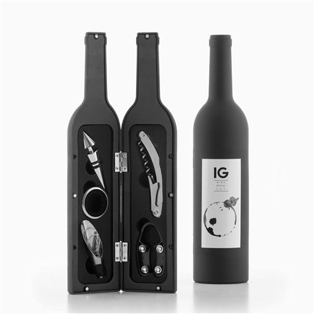 InnovaGoods - Boîte à Bouteille de Vin 5 Pièces