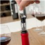 InnovaGoods - Boîte à Bouteille de Vin 5 Pièces, Design Élégant et Original, Set d'Accessoires pour Vin, Fermeture Magnétique, N
