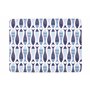 Premier Housewares 1203686 Pisces Set de Table en liège Bleu 29 x 0
