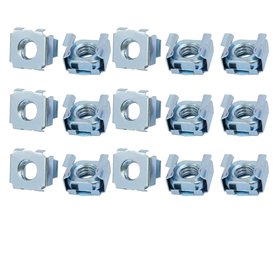 sourcingmap 15 pièces écrou cage M8 65Mn ressort en acier captif ton argent pour serveur étagère armoire sourcingmap 15 pièces écrou cage M8 65Mn ressort en acier captif ton argent pour serveur étagère armoire