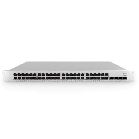 CISCO Meraki Cloud Managed MS210-48FP - Commutateur - 48 x 1000Base-T + 4 x Gigabit SFP (Liaison Montante) - PoE+ (740 W)