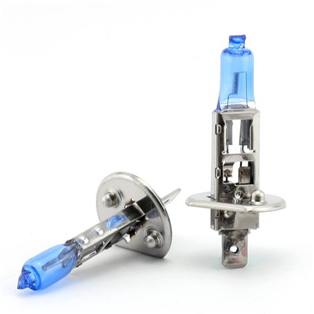 Ampoule de Phare H1 100W Ampoule Halogène Super Feux de Route Voiture Lampe de Brouillard 12V Xénon Lumière Blanche