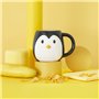 Balvi Mug Pingo Pingouin en Forme de Coupe la tête capacité 400ml Lave-Vaisselle et Micro-Ondes Céram