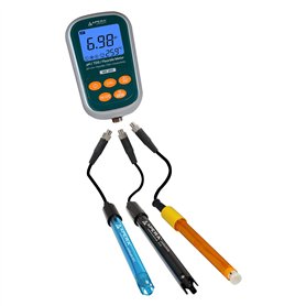Apera Instruments WS200 Kit de compteur portable fluoride/pH/conductivité 7 en 1 Apera Instruments WS200 Kit de compteur portable fluoride/pH/conductivité 7 en 1