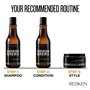 REDKEN Brews - Pommade Argile Clay - Cire Coiffante Pour Homme - Contrôle Maximum & Fini Mat - Tenue Longue Durée - Tous Types d