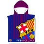 FCB FC Barcelona - Poncho Serviette 202 - Bleu Grenat - 55 x 110 cm (Skybrands A/S 5.71076E+12)