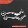 Frankberg 2x Bras de suspension Essieu Avant Compatibles avec Série 5 E60 Série 5 Touring E61 520 523 525 530 540 545 550 M M5 2
