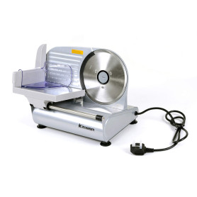 Kitchener Trancheuse à Viande Trancheuse 19cm trancheuse à Jambon Robuste 230V Trancheuse électrique Kitchener Trancheuse à Viande Trancheuse 19cm trancheuse à Jambon Robuste 230V Trancheuse électrique