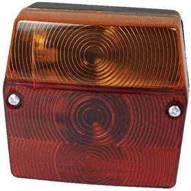 Fristom Feu de recul pour remorque connecteur 6.3 mm clignotant, feu stop, éclairage de plaque minéralogique, feu arrière arrièr Fristom Feu de recul pour remorque connecteur 6.3 mm clignotant
