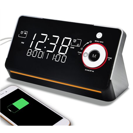 Réveil de Chevet avec Radio Dab et FM