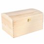 Creative Deco Grande Coffre Boite Rangement Noel en Bois Non Peint | 34