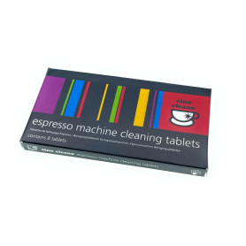 Cino Cleano Lot de 8 tablettes de nettoyage pour machine à expresso, Limited Edition Cino Cleano Lot de 8 tablettes de nettoyage pour machine à expresso