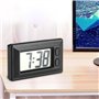 Portable Horloge LCD Numérique Table De Voiture Tableau de Bord Bureau Électronique Horloge Date Temps Calendrier Affichage Tabl