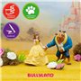 Bullyland 13436 - Set de Figurines de Jeu, Walt Disney Belle - Belle et Madame Pottine, Figurines peintes à la Main, sans PVC, p